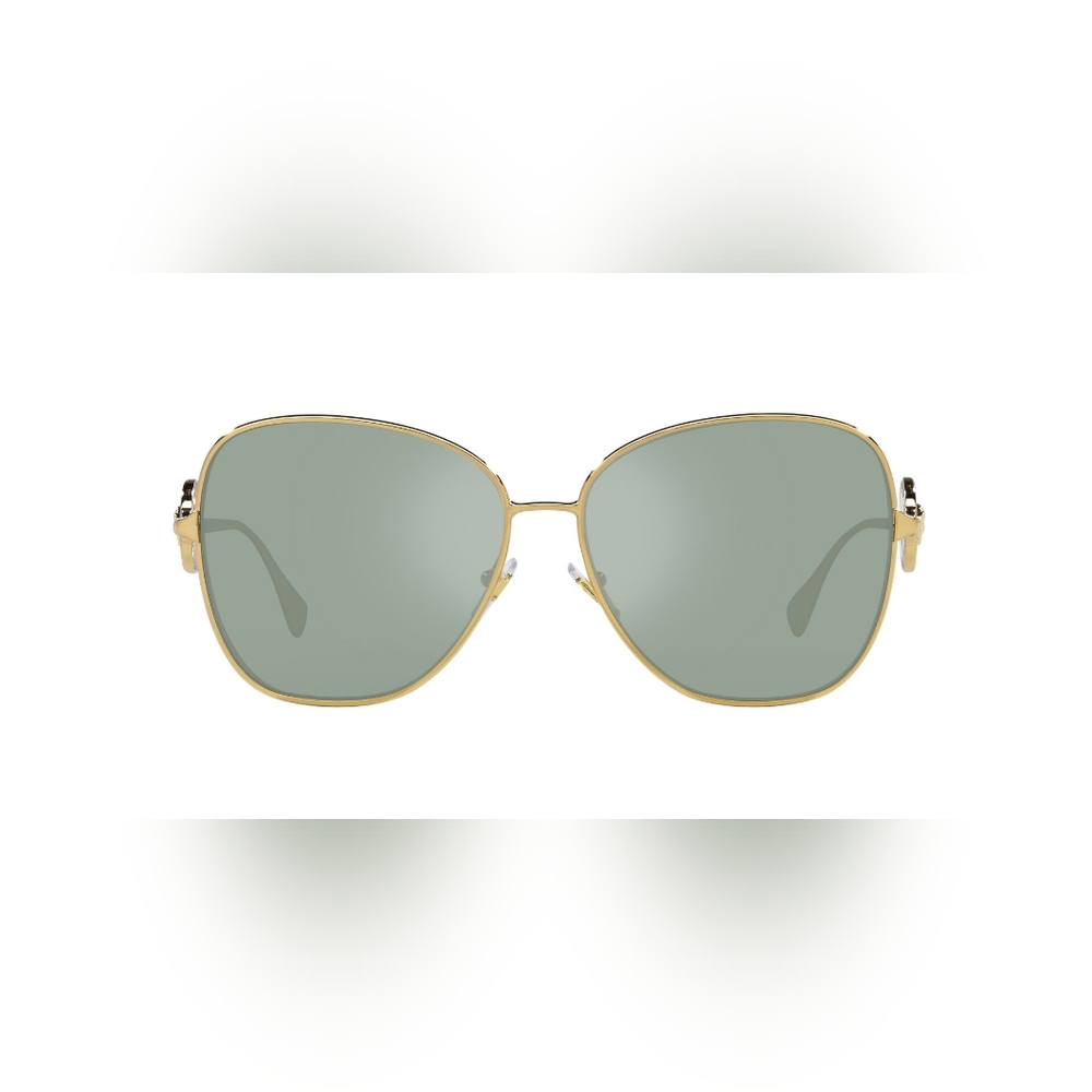 NEW VERSACE VE2256 1002/9C GOLD WOMEN SUNGLASSES VESRACE MOD 2256 - Picture 2 of 6